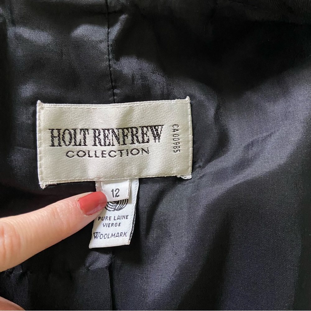 Vintage HOLT RENFREW wool blazer - Picture 4 of 6